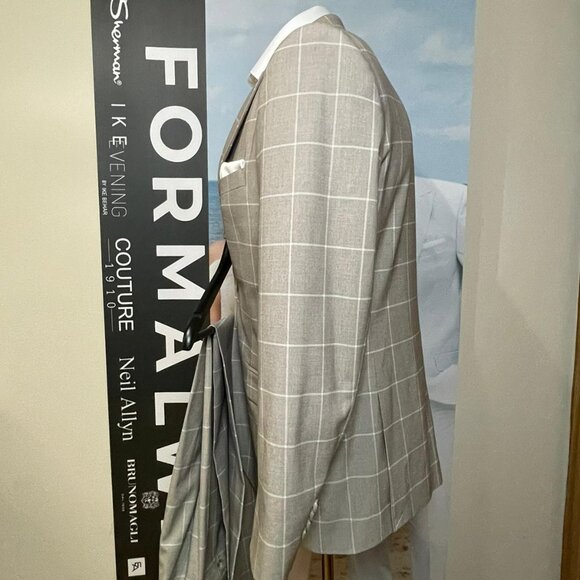 DUAL STRETCH MENS SUIT - TAN - Picture 8 of 10